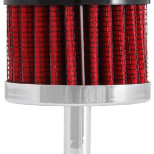 K&N Filters Crankcase Breather Filter, Push IN with 3/8 Inch Outside Diameter Tube, 2 Inch Outside Diameter, 1-1/2 Inch Height – 62-1000