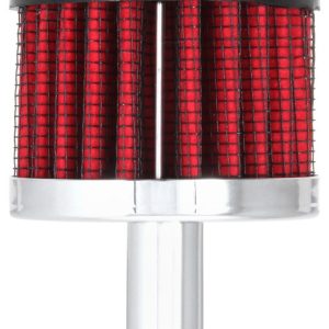 K&N Filters Crankcase Breather Filter, Push IN with 1/2 Inch Outside Diameter Tube, 1-1/2 Inch Height, Rubber Top Style – 62-1010