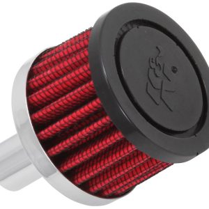 K&N Filters Crankcase Breather Filter, Push IN with 5/8 Inch Outside Diameter Tube, 2 Inch Outside Diameter, 1-1/2 Inch Height – 62-1020