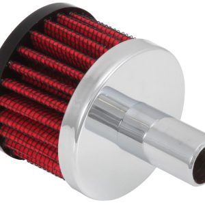 K&N Filters Crankcase Breather Filter, Push IN with 5/8 Inch Outside Diameter Tube, 2 Inch Outside Diameter, 1-1/2 Inch Height – 62-1020