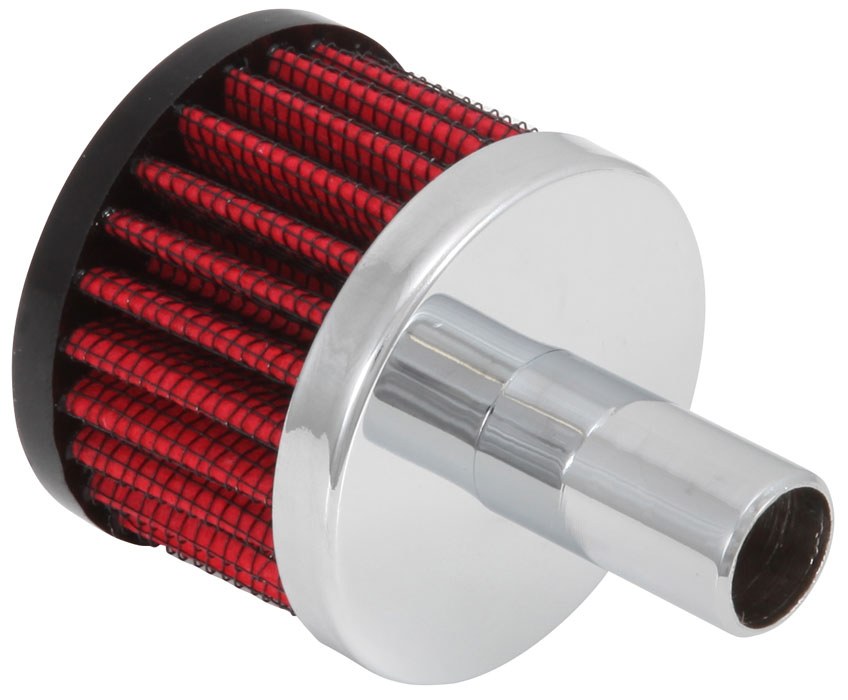 K&N Filters Crankcase Breather Filter, Push IN with 5/8 Inch Outside Diameter Tube, 2 Inch Outside Diameter, 1-1/2 Inch Height – 62-1020