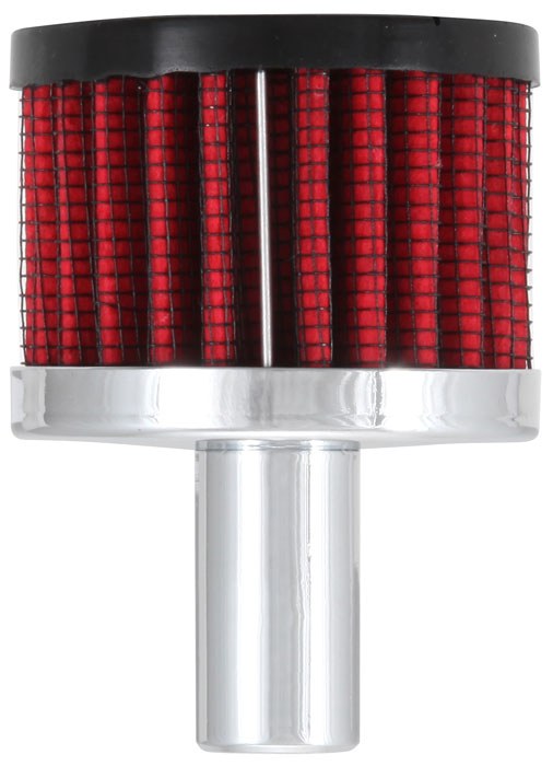 K&N Filters Crankcase Breather Filter, Push IN with 5/8 Inch Outside Diameter Tube, 2 Inch Outside Diameter, 1-1/2 Inch Height – 62-1020