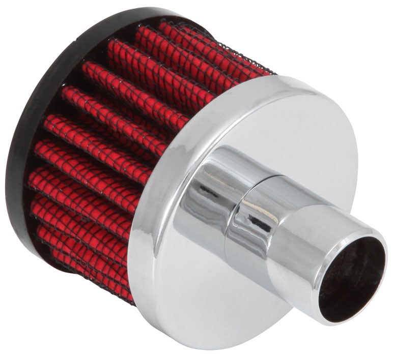 K&N Filters Crankcase Breather Filter, Push IN with 3/4 Inch Outside Diameter Tube, 2 Inch Outside Diameter, 1-1/2 Inch Height – 62-1030