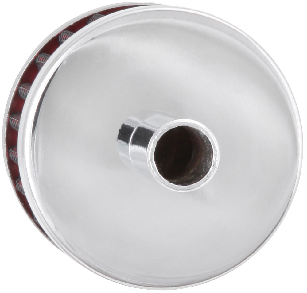 K&N Filters Crankcase Breather Filter, Push IN with 1/2 Inch Outside Diameter Tube, 2 Inc Outside Diameter, 1-1/2 Inch Height – 62-1100
