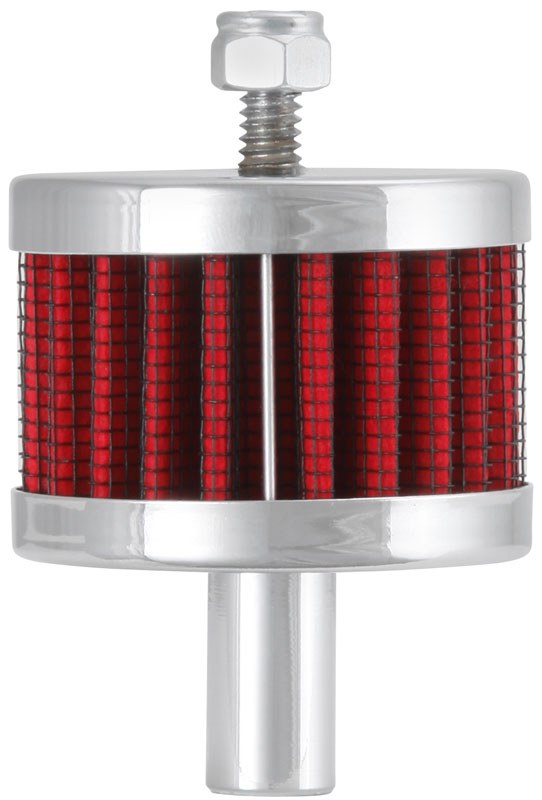 K&N Filters Crankcase Breather Filter, Push IN with 1/2 Inch Outside Diameter Tube, 2 Inc Outside Diameter, 1-1/2 Inch Height – 62-1100
