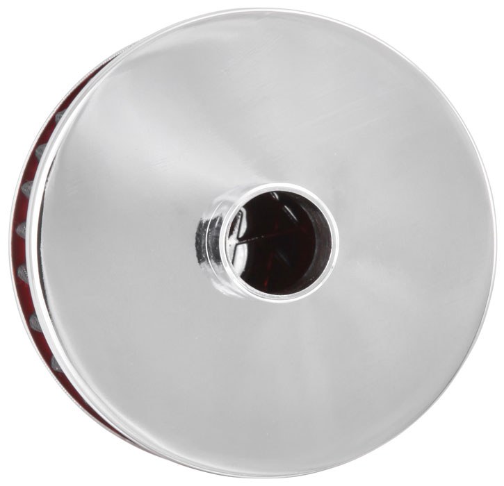 K&N Filters Crankcase Breather Filter, Push IN with 3/4 Inch Outside Diameter Tube, 2 Inch Height, Metal Top Style, Without Deflector Shield – 62-1160
