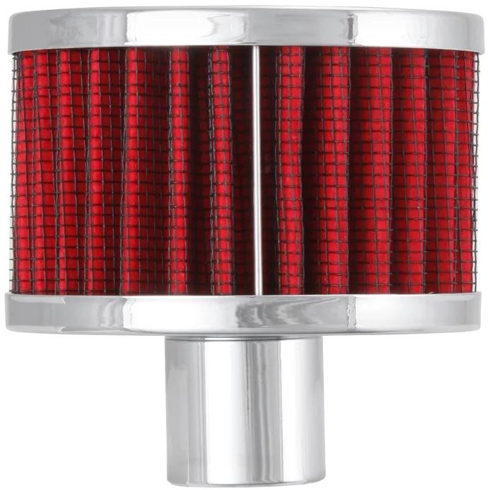 K&N Filters Crankcase Breather Filter, Push IN with 1 Inch Outside Diameter Tube, 3 Inch Outside Diameter, 2 Inch Height, Metal Top Style – 62-1170
