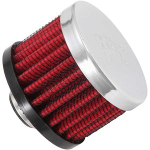 K&N Filters Crankcase Breather Filter, Push IN with 3/8 Inch Outside Diameter Flange, 2 Inch Outside Diameter, 1-1/2 Inch Height – 62-1320