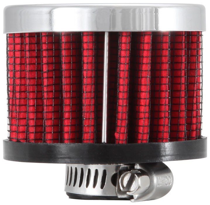 K&N Filters Crankcase Breather Filter, Push IN with 3/8 Inch Outside Diameter Flange, 2 Inch Outside Diameter, 1-1/2 Inch Height – 62-1320