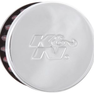 K&N Filters Crankcase Breather Filter, Clamp on with 1/2 Inch Inside Diameter Flange, 2 Inch Outside Diameter, 1-1/2 Inch Height – 62-1330