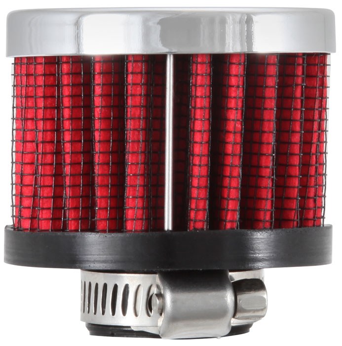 K&N Filters Crankcase Breather Filter, Clamp on with 5/8 Inch Inside Diameter Flange, 2 Inch Outside Diameter, 1-1/2 Inch Height – 62-1340