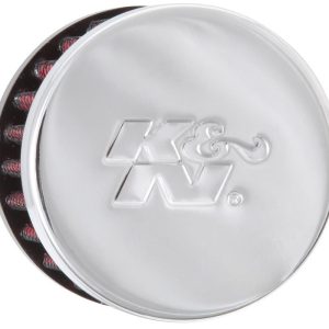 K&N Filters Crankcase Breather Filter, Clamp on with 5/8 Inch Inside Diameter Flange, 2 Inch Outside Diameter, 1-1/2 Inch Height – 62-1340