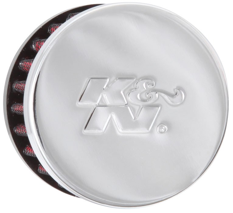 K&N Filters Crankcase Breather Filter, Clamp on with 5/8 Inch Inside Diameter Flange, 2 Inch Outside Diameter, 1-1/2 Inch Height – 62-1340