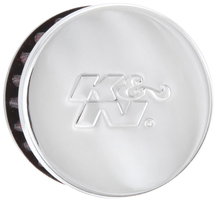 K&N Filters Crankcase Breather Filter, Clamp on with 1 Inch Inside Diameter Flange, 2 Inch Outside Diameter, 1-1/2 Inch Height – 62-1370