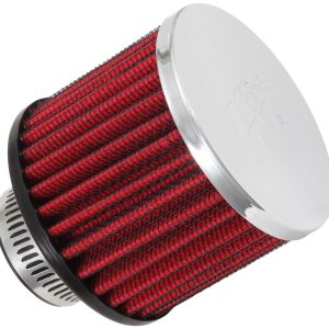 K&N Filters Crankcase Breather Filter, Clamp on with 1-1/4 Inch Inside Diameter Flange, 3 Inch Outside Diameter, 2-1/2 Inch Height – 62-1390