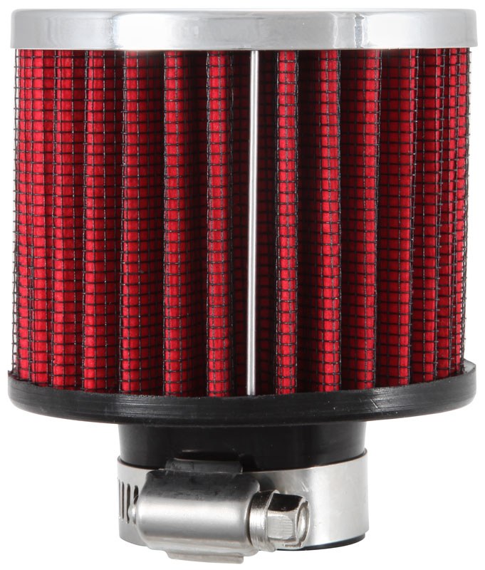 K&N Filters Crankcase Breather Filter, Clamp on with 1-1/4 Inch Inside Diameter Flange, 3 Inch Outside Diameter, 2-1/2 Inch Height – 62-1390