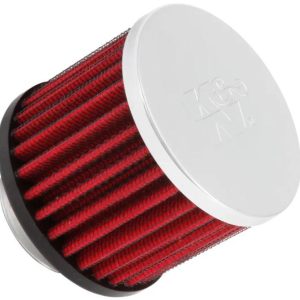 K&N Filters Crankcase Breather Filter, Clamp on with 1-3/8 Inch Inside Diameter Flange, 3 Inch Outside Diameter, 2-1/2 Inch Height – 62-1440
