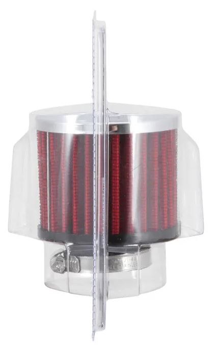 K&N Filters Crankcase Breather Filter, Clamp on with 1-3/8 Inch Inside Diameter Flange, 3 Inch Outside Diameter, 2-1/2 Inch Height – 62-1440