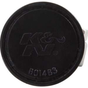 K&N Filters Crankcase Breather Filter, 1-3/8 Inch Outside Diameter, 1-1/8 Inch Height, Rubber Top Style, Without Heat Shield, K&N Logo – 62-1560