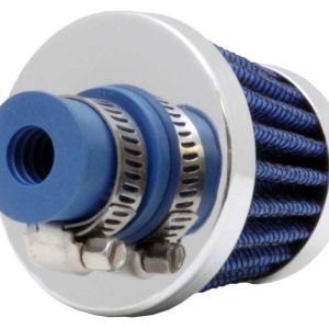 K&N Filters Crankcase Breather Filter, Clamp on with 3/8 Inch Inside Diameter Flange, 2 Inch Outside Diameter, 1-3/4 Inch Height – 62-1600BL