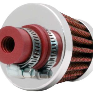 K&N Filters Crankcase Breather Filter, Clamp on with 3/8 Inch Inside Diameter Flange, 2 Inch Outside Diameter, 1-3/4 Inch Height – 62-1600RD