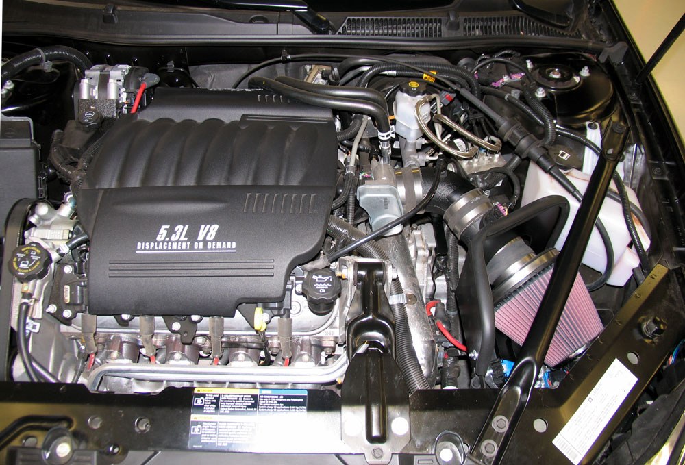 K&N Filters Cold Air Intake, 63 Series Aircharger ®, Black Polyethylene Tube, Red Filter, With Heat Shield – 63-3059