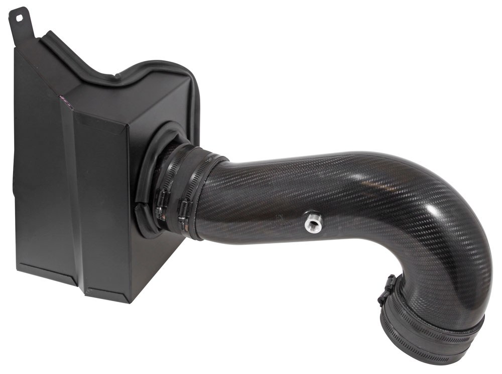 K&N Filters Cold Air Intake, 63 Series Aircharger ®, Black Polyethylene Tube, Red Filter, With Heat Shield – 63-3090