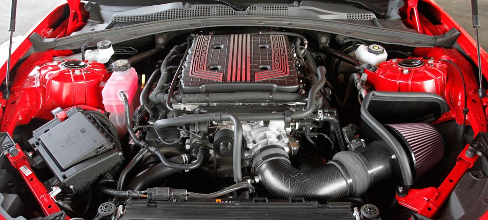 K&N Filters Cold Air Intake, 63 Series Aircharger ®, Black Polyethylene Tube, Red Filter, With Heat Shield – 63-3099