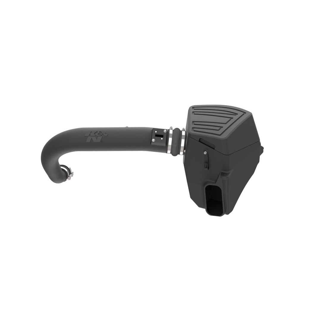 K&N Filters Cold Air Intake, 63 Series Aircharger ®, Black Polyethylene Tube, Red Filter, With Air Box – 63-3113