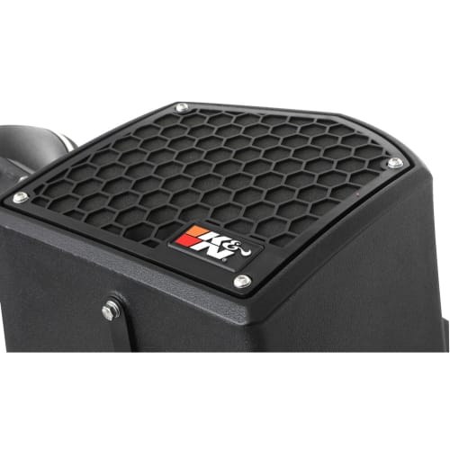 K&N Filters Cold Air Intake, 63 Series Aircharger ®, Black Polyethylene Tube, Red Filter, With Air Box – 63-3118