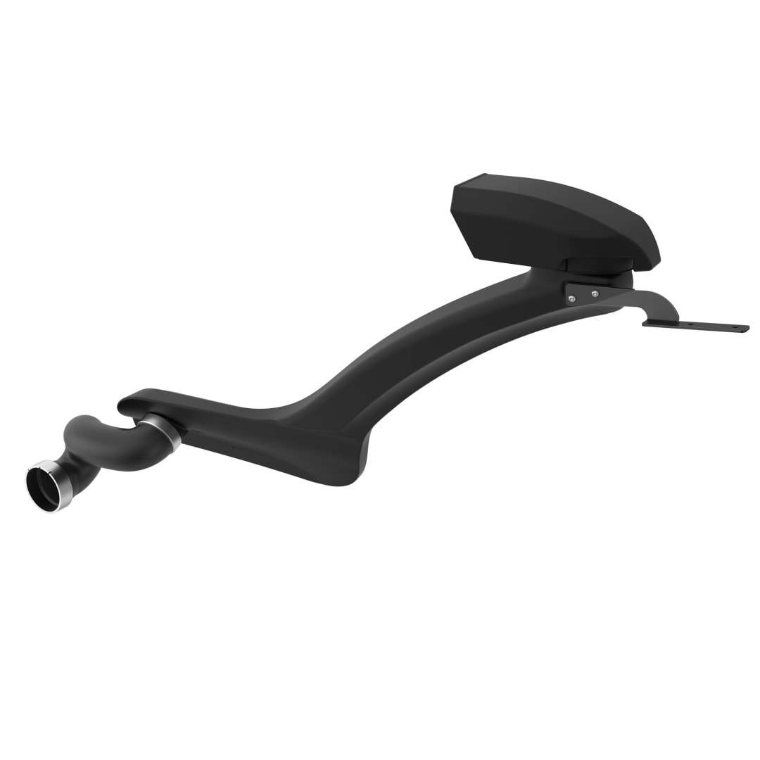 K&N Filters Air Intake Snorkel, 63 Series, Black, Polyethylene, Without Filter – 63-8000