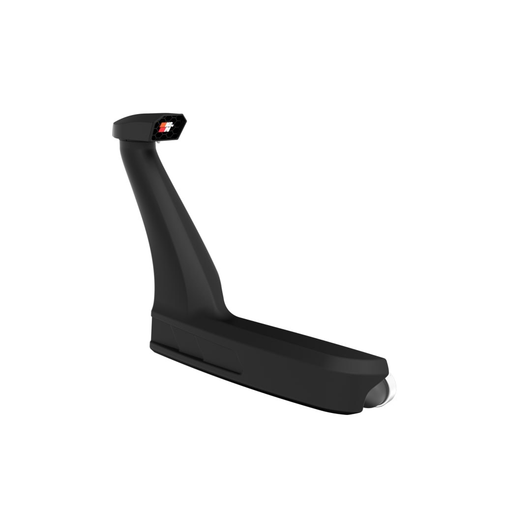 K&N Filters Air Intake Snorkel, 64 Series, Black, Polyethylene, Without Filter – 63-8001