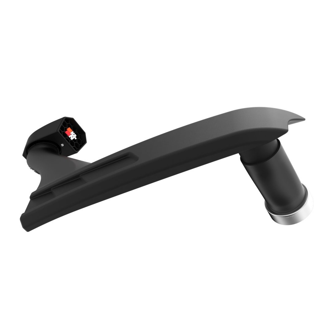 K&N Filters Air Intake Snorkel, 64 Series, Black, Polyethylene, Without Filter – 63-8001