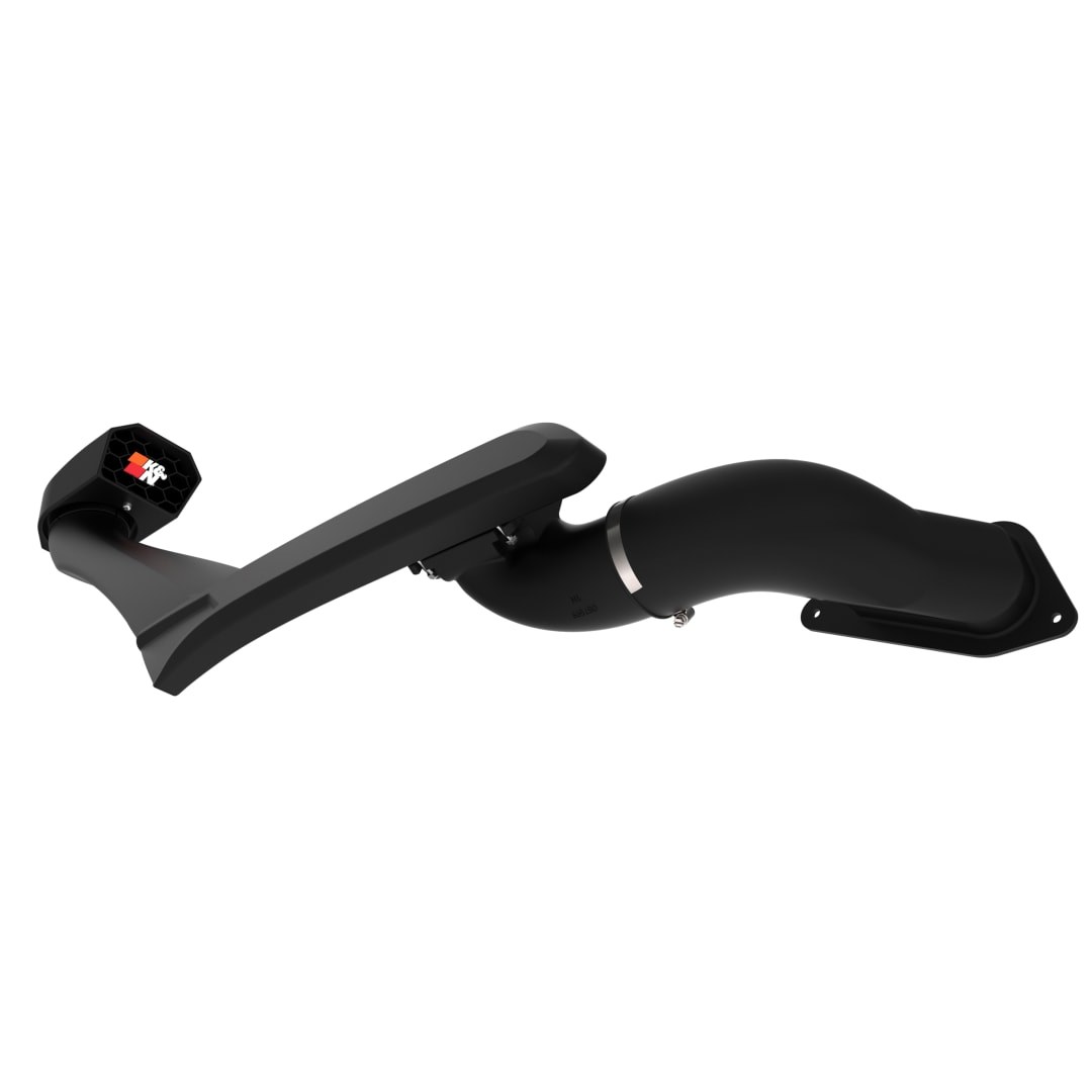 K&N Filters Air Intake Snorkel, 66 Series, Black, Polyethylene, Without Filter – 63-8003