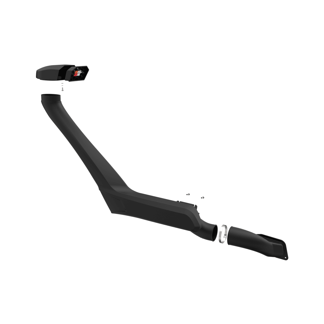 K&N Filters Air Intake Snorkel, 66 Series, Black, Polyethylene, Without Filter – 63-8003
