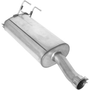 K&N Filters Exhaust System Kit, Exhaust System Kit Cat Back System, Bolt-On, Stainless Steel, With Muffler – 67-1561