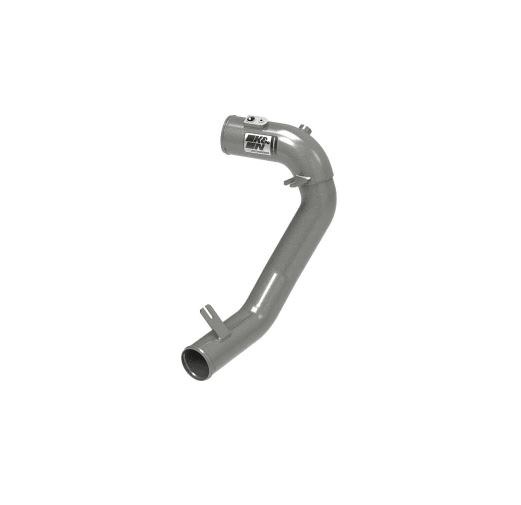 K&N Filters Turbocharger Intercooler Pipe, Cold Side, Gunmetal Gray Aluminum Tube – 77-1006KC