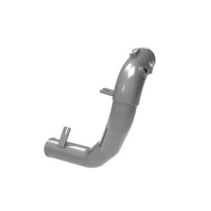 K&N Filters Turbocharger Intercooler Pipe, Cold Side, Gunmetal Gray Aluminum Tube – 77-1006KC