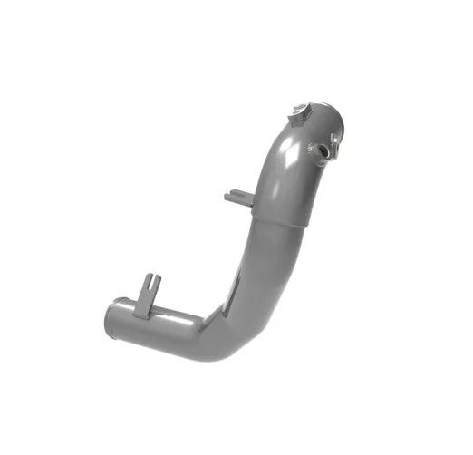 K&N Filters Turbocharger Intercooler Pipe, Cold Side, Gunmetal Gray Aluminum Tube – 77-1006KC