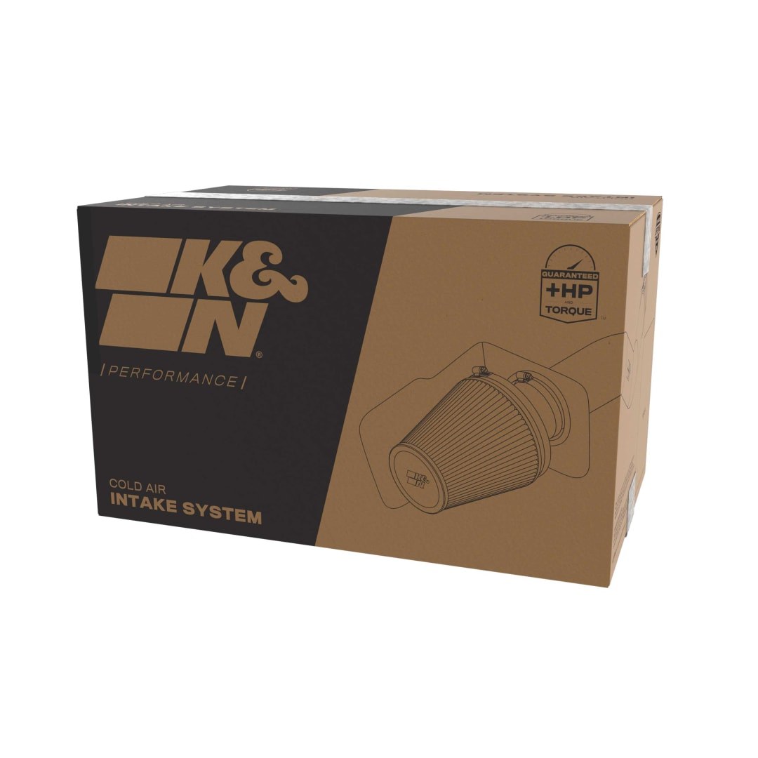 K&N Filters Turbocharger Intercooler Pipe, 77 Series ™, Gunmetal Gray, Aluminum – 77-1021KC