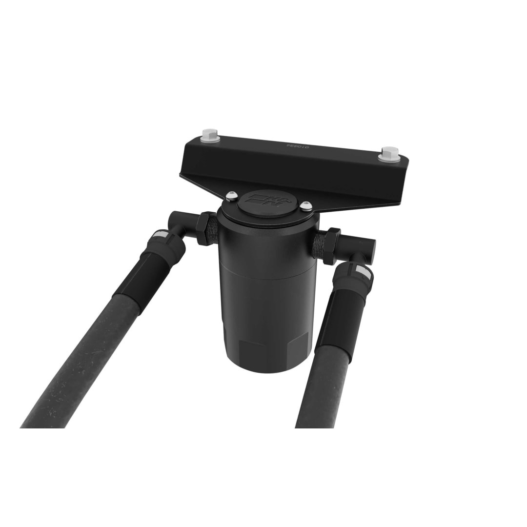 K&N Filters Catch Can, Reduces Build-Up of Oil and Contaminants IN Intake Tract, 6 Ounce Capacity – 81-0805