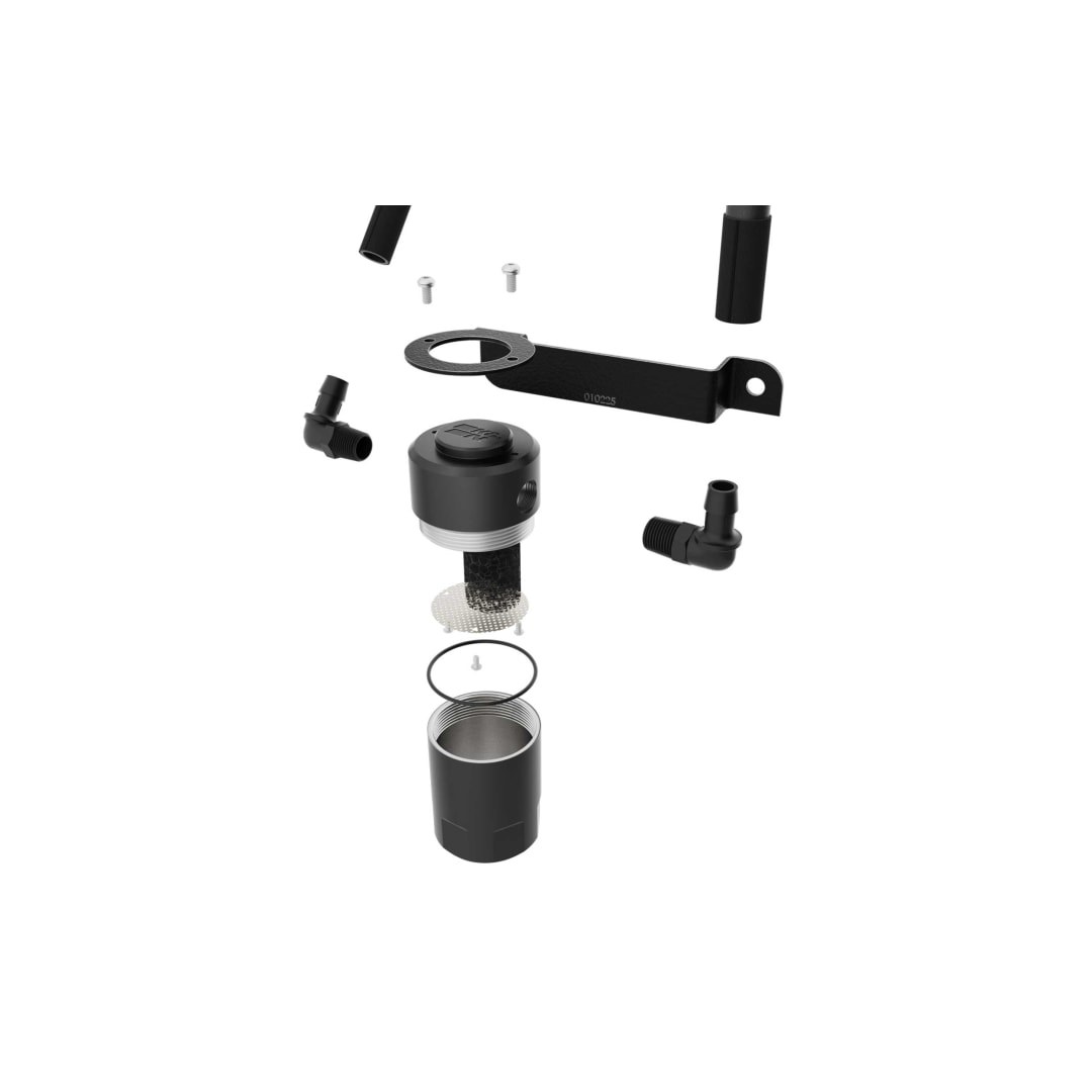 K&N Filters Catch Can, Reduces Build-Up of Oil and Contaminants IN Intake Tract, 6 Ounce Capacity – 81-0806