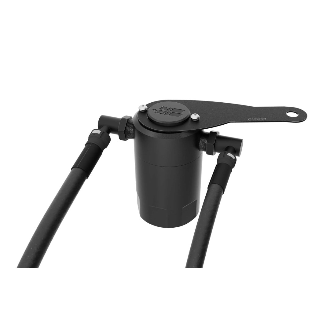 K&N Filters Catch Can, Reduces Build-Up of Oil and Contaminants IN Intake Tract, 6 Ounce Capacity – 81-0807