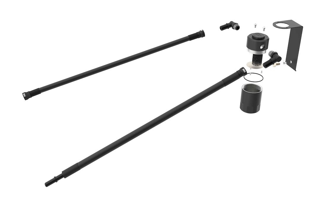 K&N Filters Catch Can, Reduces Build-Up of Oil and Contaminants IN Intake Tract, 6 Ounce Capacity – 81-0809