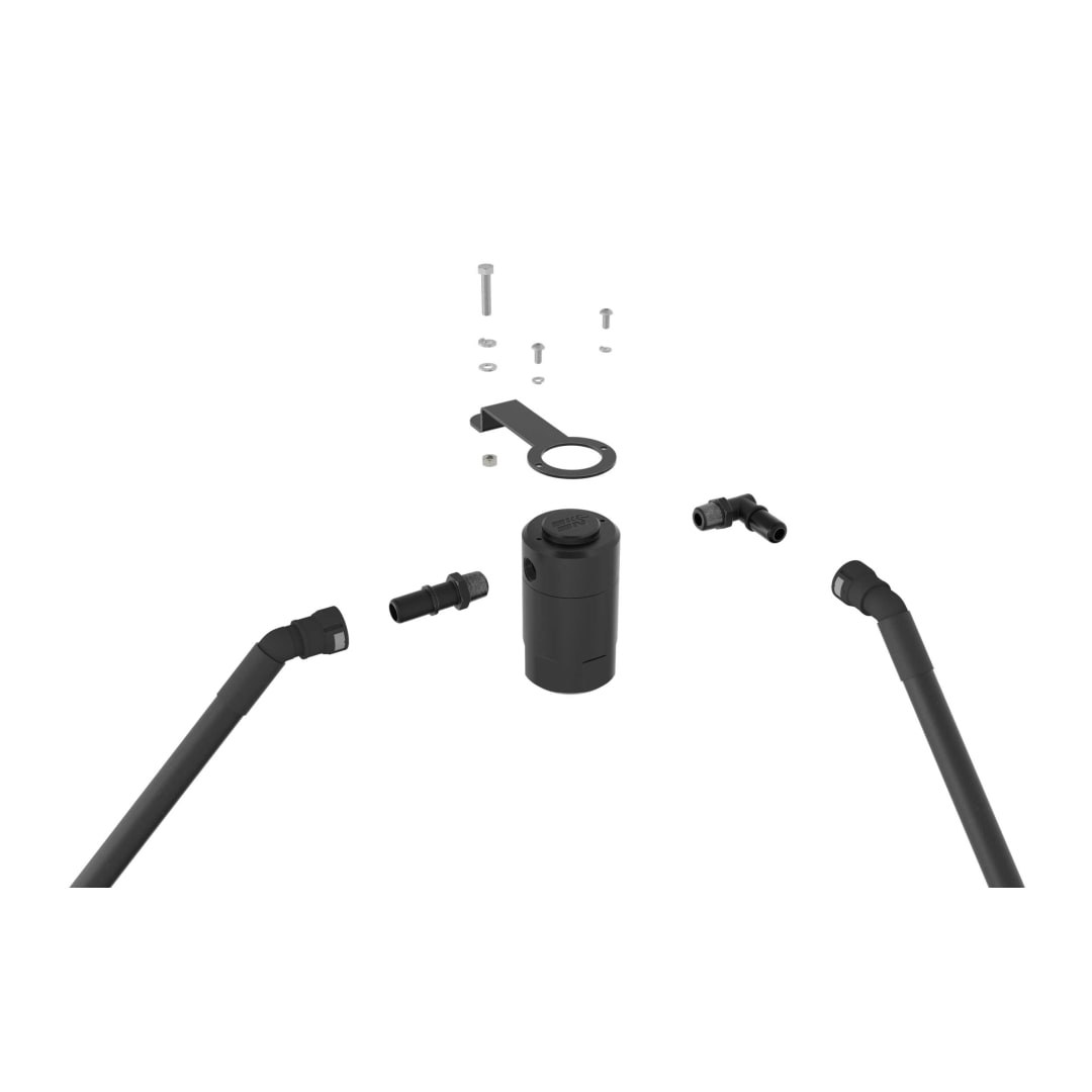 K&N Filters Catch Can, Reduces Build-Up of Oil and Contaminants IN Intake Tract, 6 Ounce Capacity – 81-0816