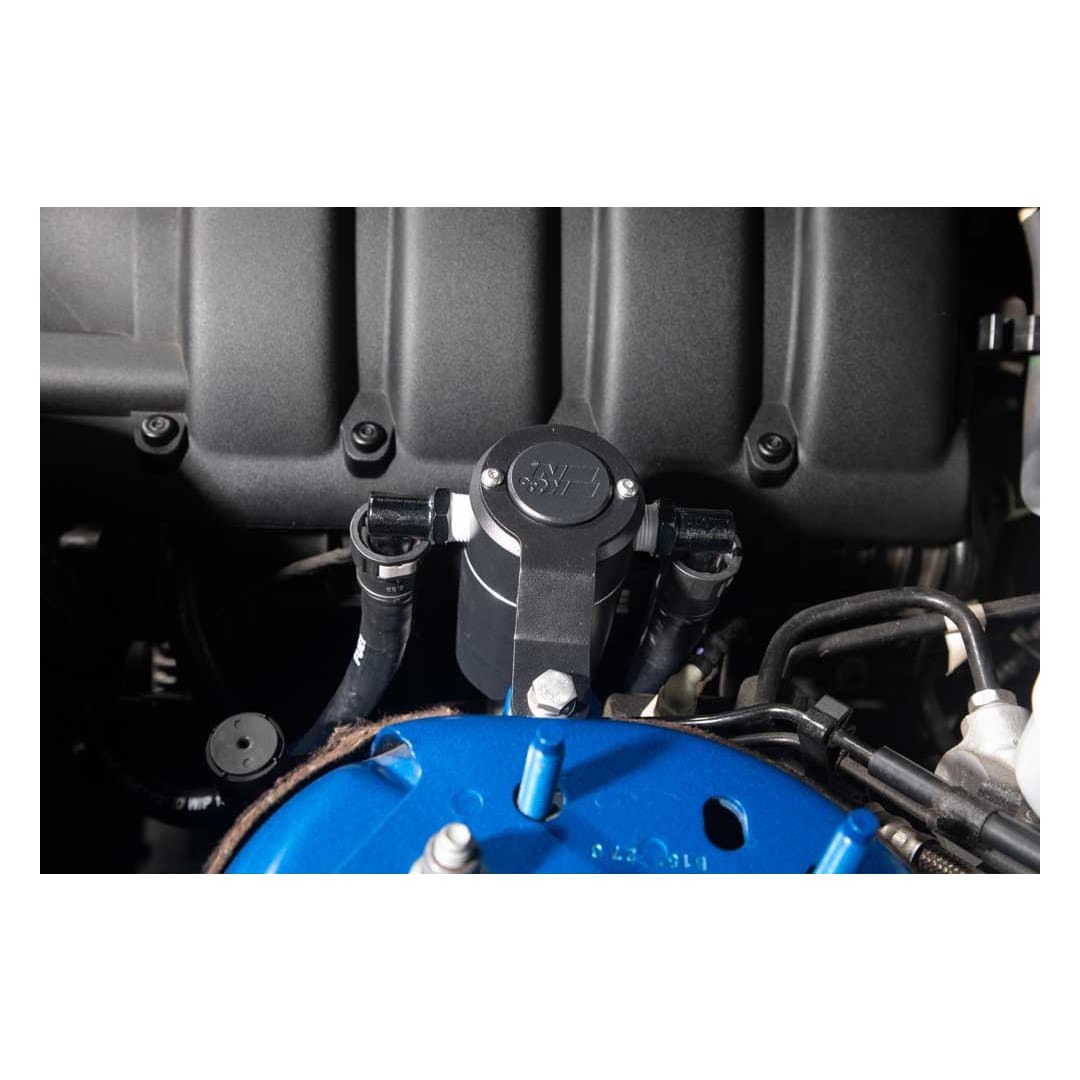 K&N Filters Catch Can, Reduces Build-Up of Oil and Contaminants IN Intake Tract, 6 Ounce Capacity – 81-0830