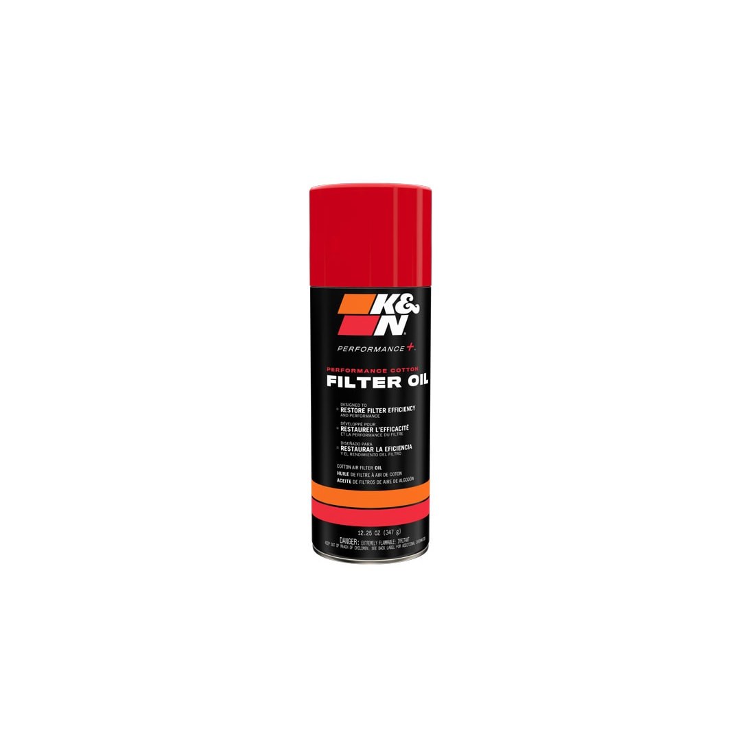 K&N Filters Air Filter Oil, 12-1/4 Ounce, Aerosol Can, Single – 99-0516