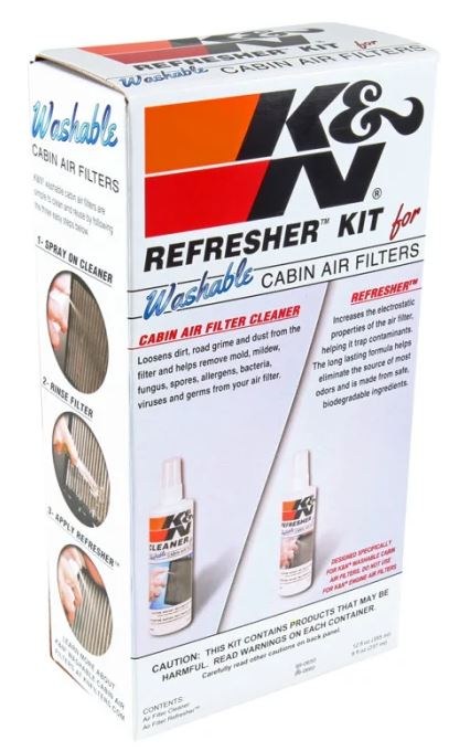 K&N Filters Air Filter Cleaner Kit, Refresher ™, 12 Ounce Spay Pump – 99-6000