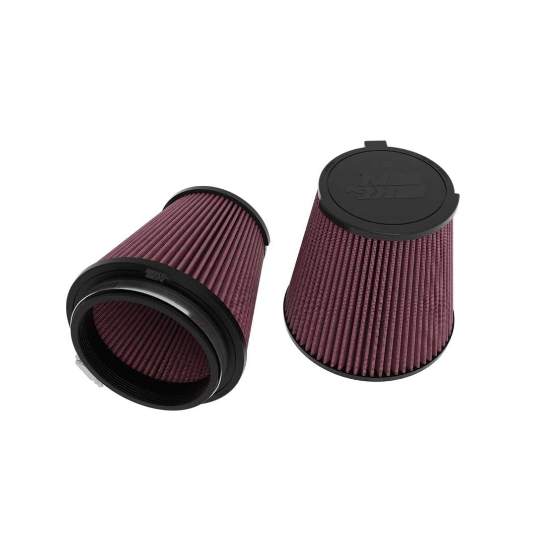 K&N Filters Air Filter, Washable, Red, Cotton Gauze, Round Tapered – E-0630