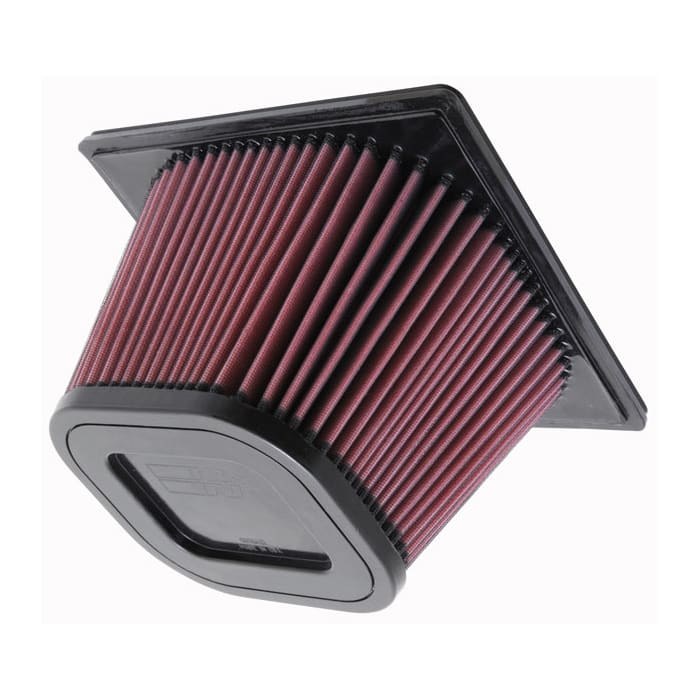 K&N Filters Air Filter, Filtercharger ®, Washable, Red, Cotton Gauze, Square Tapered – E-0776